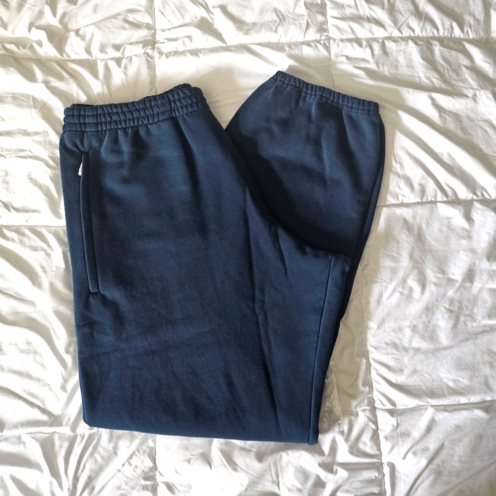Yeezy Gap Engineered By Balenciaga Cuffed Jogger Sweatpants Size XL Dark Blue